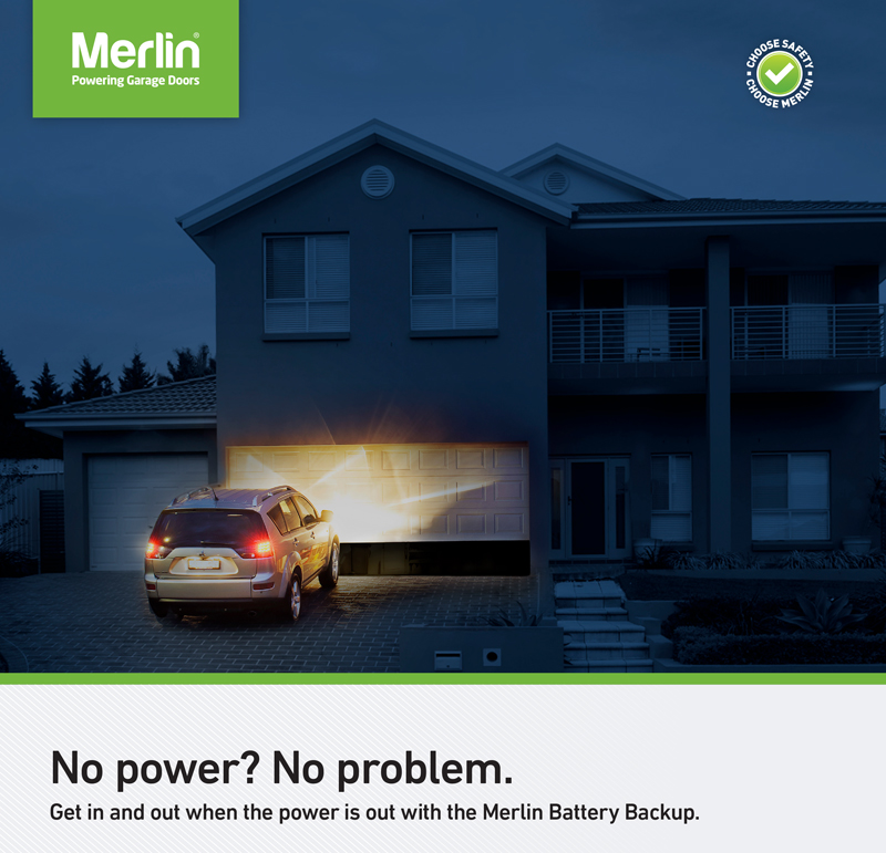 Merlin Garage Door Battery Backup