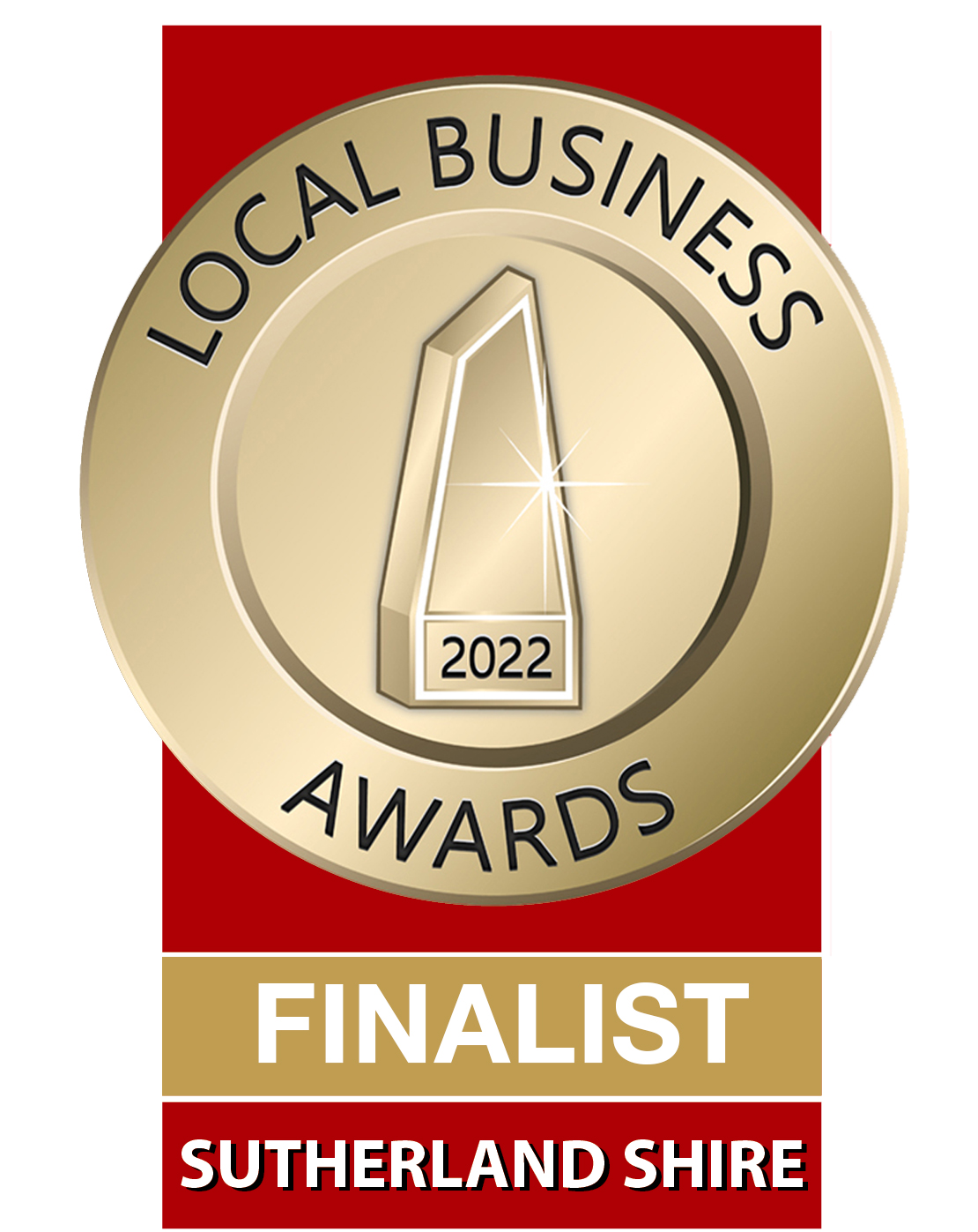 2022 Finalist Sutherland Shire Local Business Awards