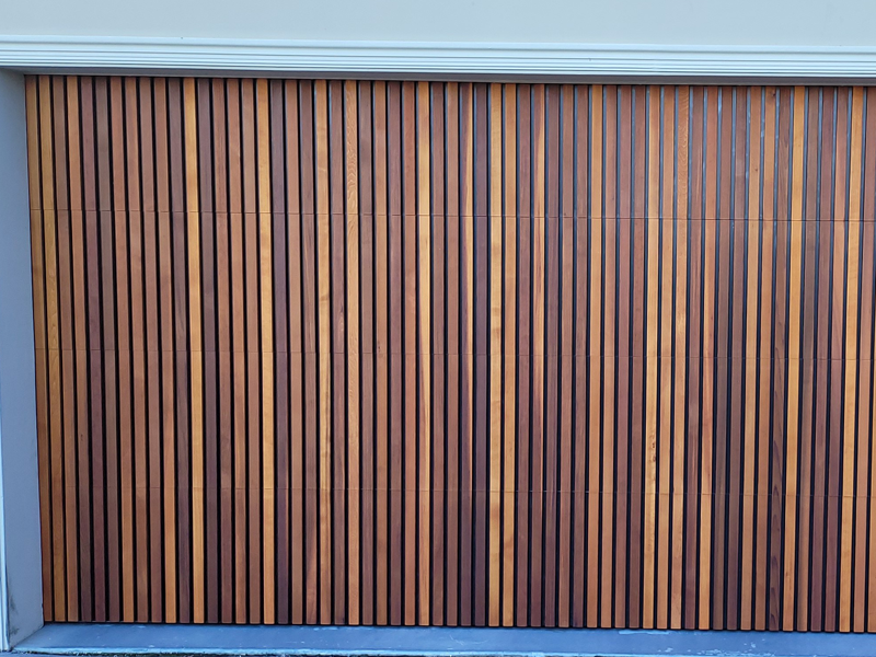 Signature Cedar Batten Vertical Garage Doors Sydney
